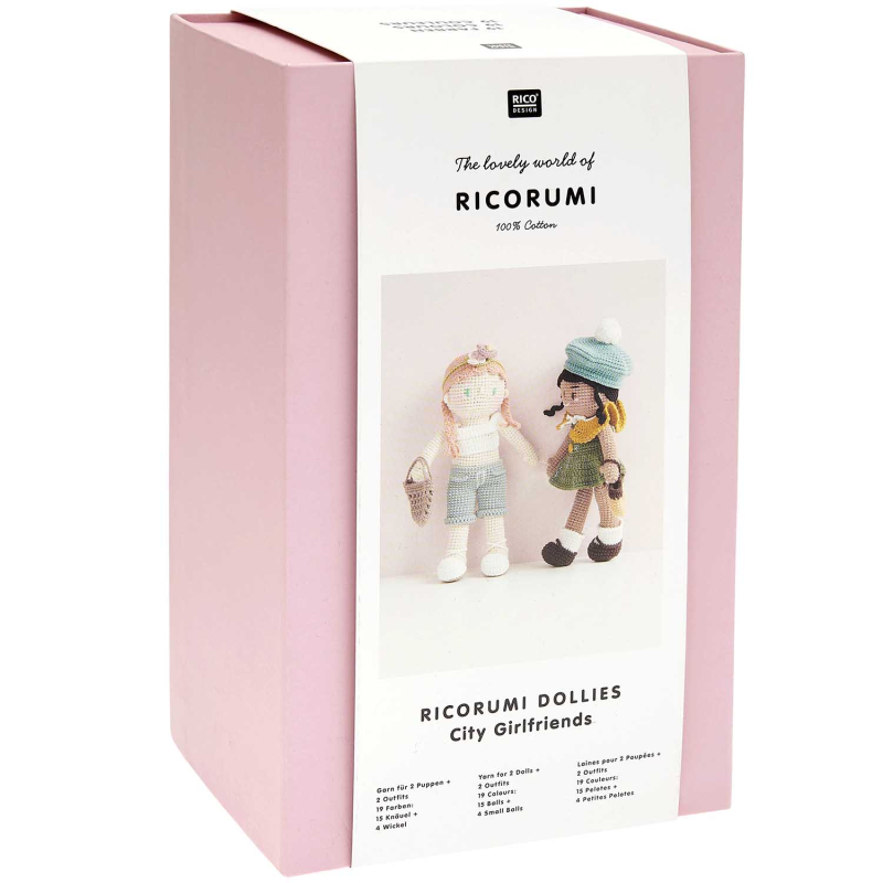 Rico-Design Kit Ricorumi Dollies "City Girlfriends (400025.019)