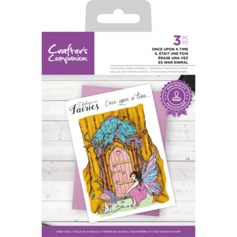 Crafter's Companion Once Upon a Time Clear Stamps (CC-STP-OUATIM)