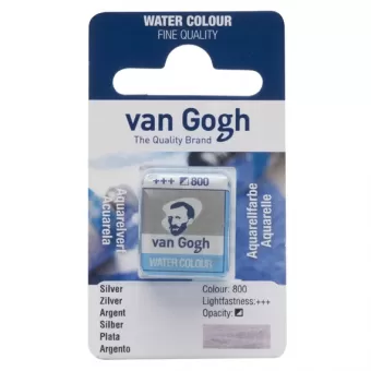 Van Gogh Aquarelverf Napje Zilver 800 (20868001)