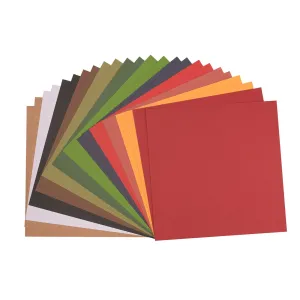 Florence  Cardstock Papier Textuur 30,5x30,5cm Multipack Kerst 24 vellen (2928-202)