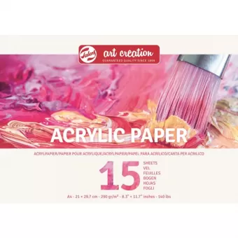 Talens Art Creation Acrylpapier A4 290 g 15 Vellen (9316002M)