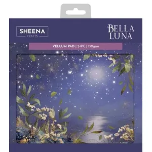 Crafter's Companion Bella Luna 8x8 Inch Vellum Pad (SD-BL-VELPAD8)