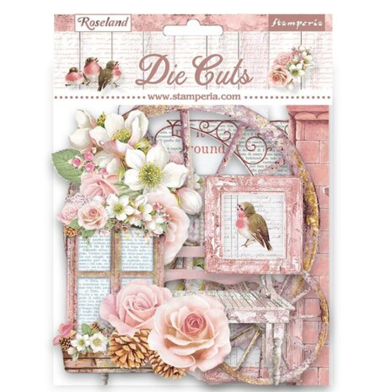 Stamperia Roseland Die Cuts (DFLDC80)