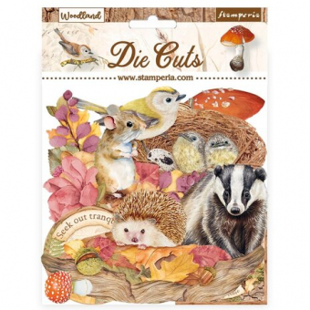 Stamperia Woodland Die Cuts (DFLDC86)