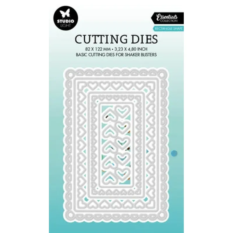 Studio Light Rectangle Shape Essentials Cutting Dies (SL-ES-CD579)