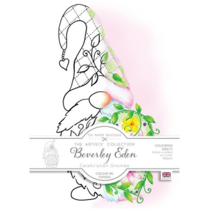 The Paper Boutique Celebration Gnomes A6 Colour Me Toppers (PB1633)