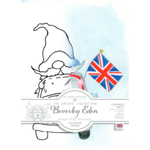 The Paper Boutique  Happy Day Gnomes A6 Colour Me Toppers (PB1963)