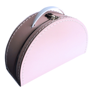 Kinderkoffertjes half rond - 28 cm - Diverse kleuren (28-halfrond)