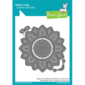 Lawn Fawn Magic Iris Sunflower Add-on Dies (LF2958)