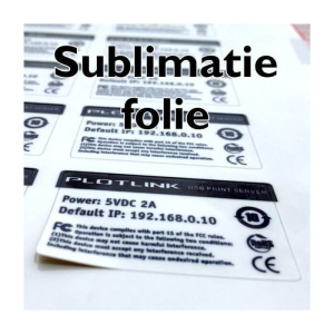 Sublimatie stickervel per vel (23063a)