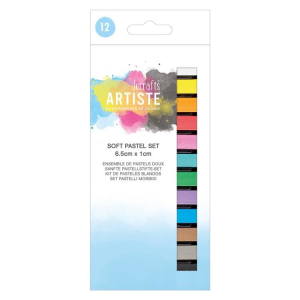 Docrafts Artiste Soft Pastels (12pcs) (DOA 551010)