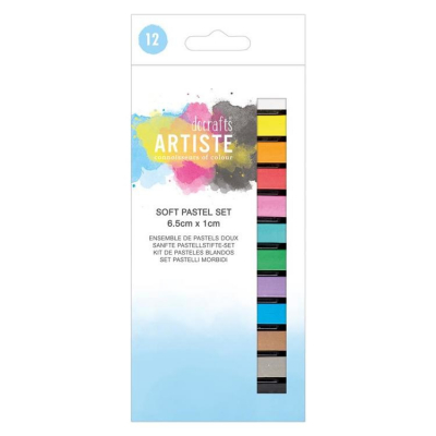 Docrafts Artiste Soft Pastels (12pcs) (DOA 551010)