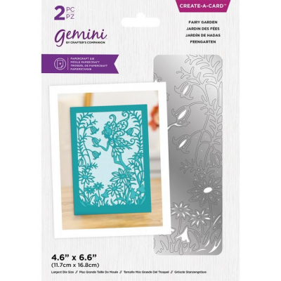 Gemini Fairy Garden Create-a-Card Dies (GEM-MD-CAD-FAGA)