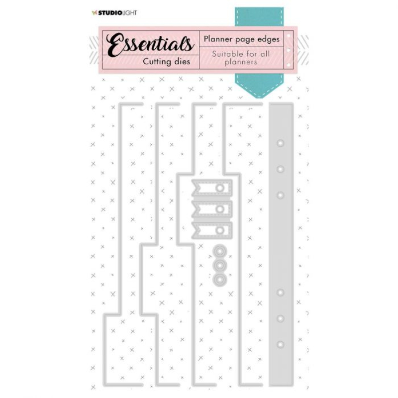 Studio Light • Snijmal planner essentials Borders page nr.04 (SL-PES-CD04)