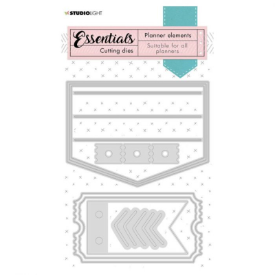 Studio Light • Snijmal planner essentials Label pocket nr.09 (SL-PES-CD09)