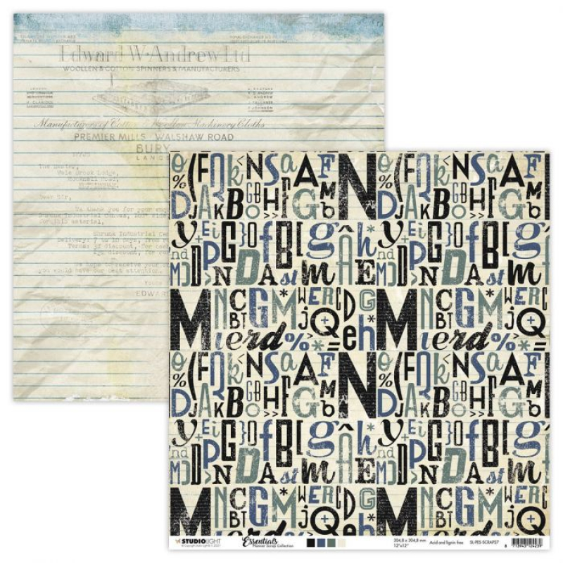 Studio Light • Scrap planner essentials Brieven nr.27 (SL-PES-SCRAP27)