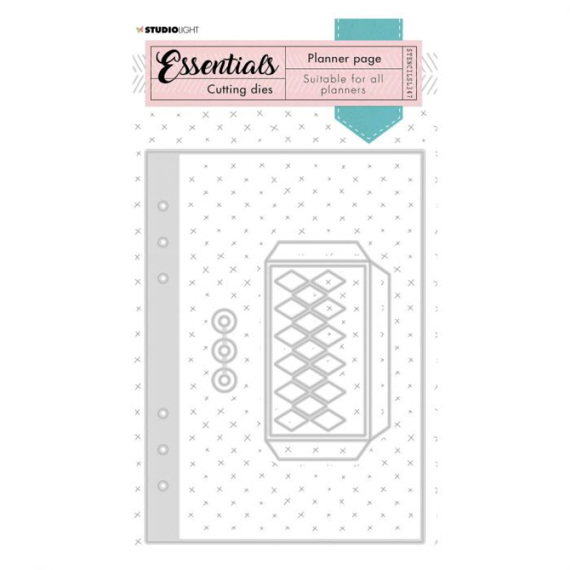 Studio Light • Cutting Die Essentials Planner nr.347 (STENCILSL347)