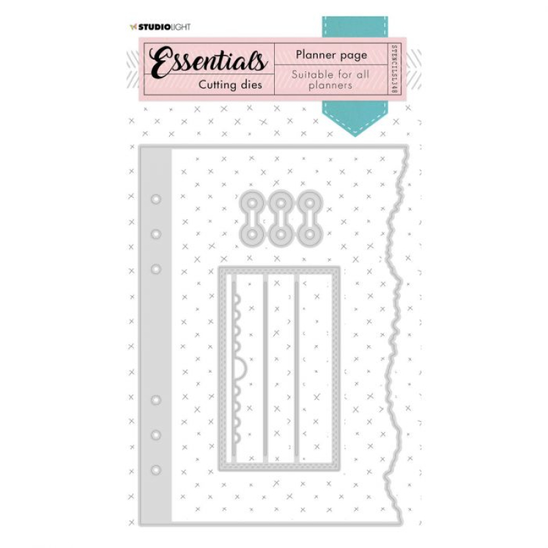 Studio Light • Cutting Die Essentials Planner nr.348 (STENCILSL348)