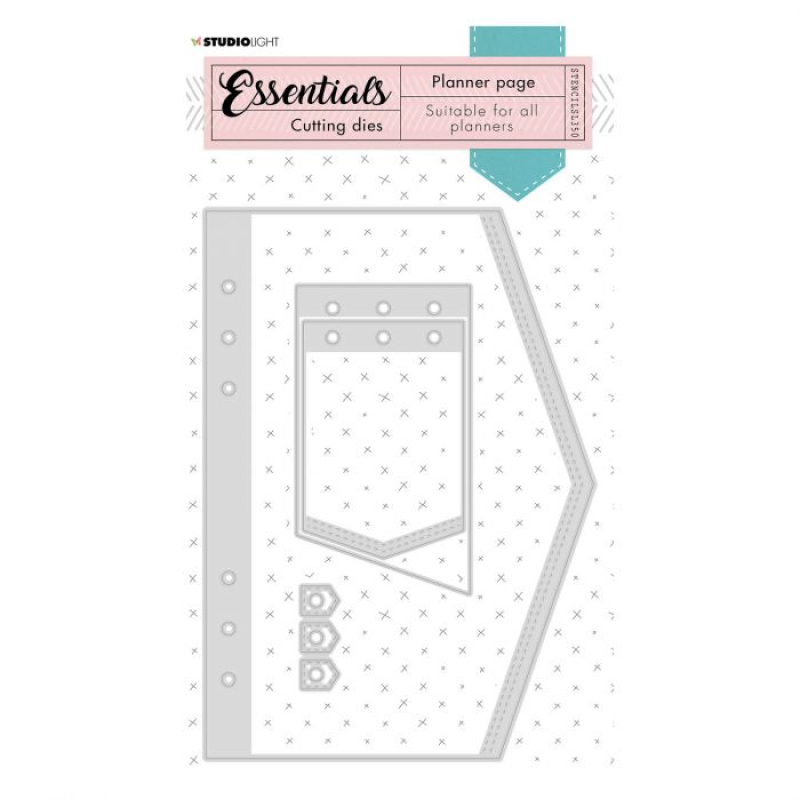 Studio Light • Cutting Die Essentials Planner nr.350 (STENCILSL350)