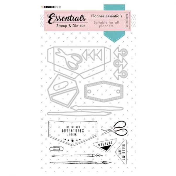 Studio Light • Stamp & Die-cut Essentials Planner nr.54 (BASICSDC54)
