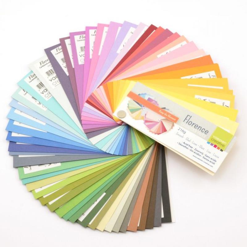 Florence  Cardstock smooth kleurenkaart (2926-991)