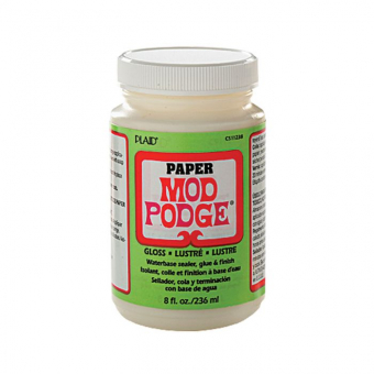 Mod Podge Paper Gloss Sealer/Glue/Finish 8 fl oz (CS11238)