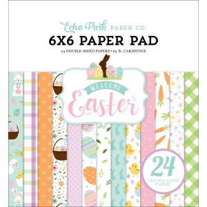 Echo Park Welcome Easter 6x6 Inch Paper Pad (WEE236023)