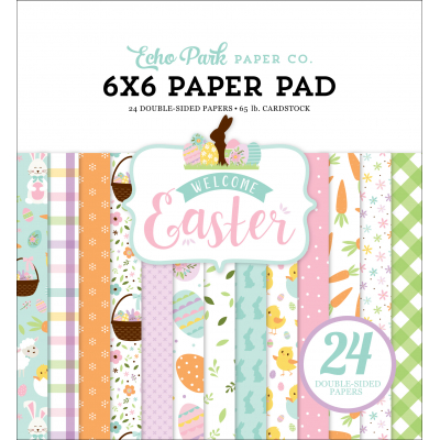 Echo Park Welcome Easter 6x6 Inch Paper Pad (WEE236023)