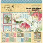 Graphic 45 Bird Watcher 12x12 Inch Collection Pack (4502211)