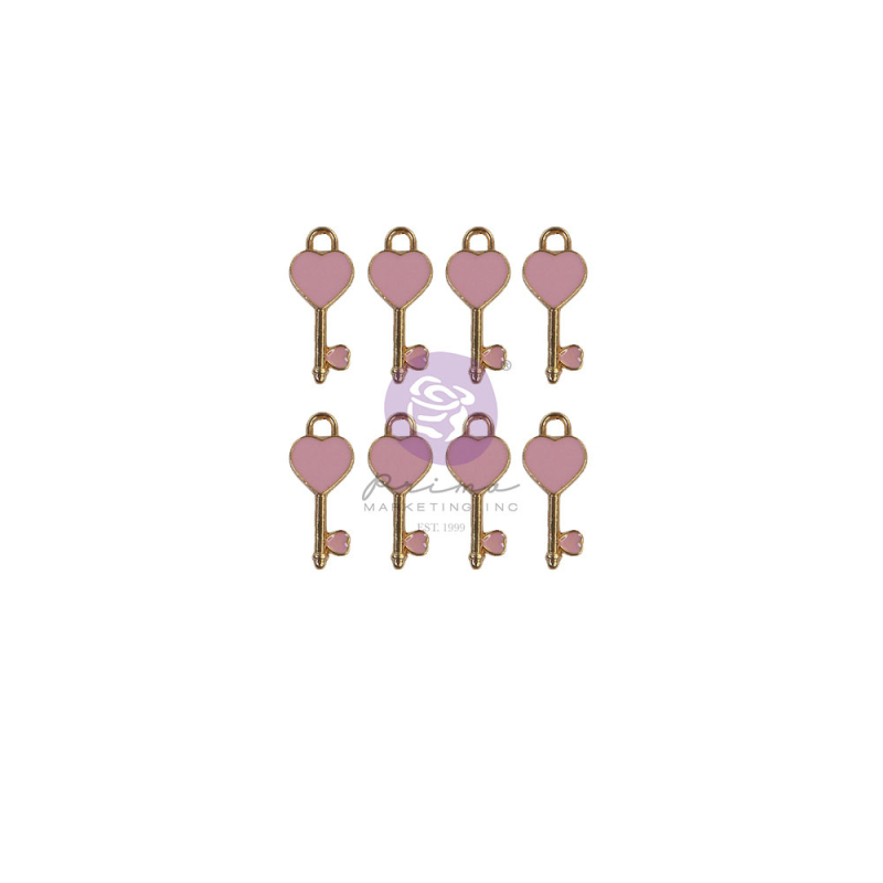 Prima Marketing Magic Love Heart Keys (996765)