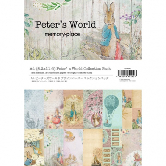 Memory Place Peter's World A4 Paper Pack (MP-60152)