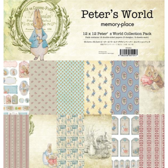 Memory Place Peter's World 12x12 Inch Paper Pack (MP-60154)