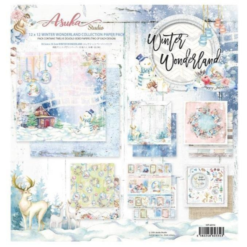 Memory Place Winter Wonderland 12x12 Inch Paper Pack (MP-60334)