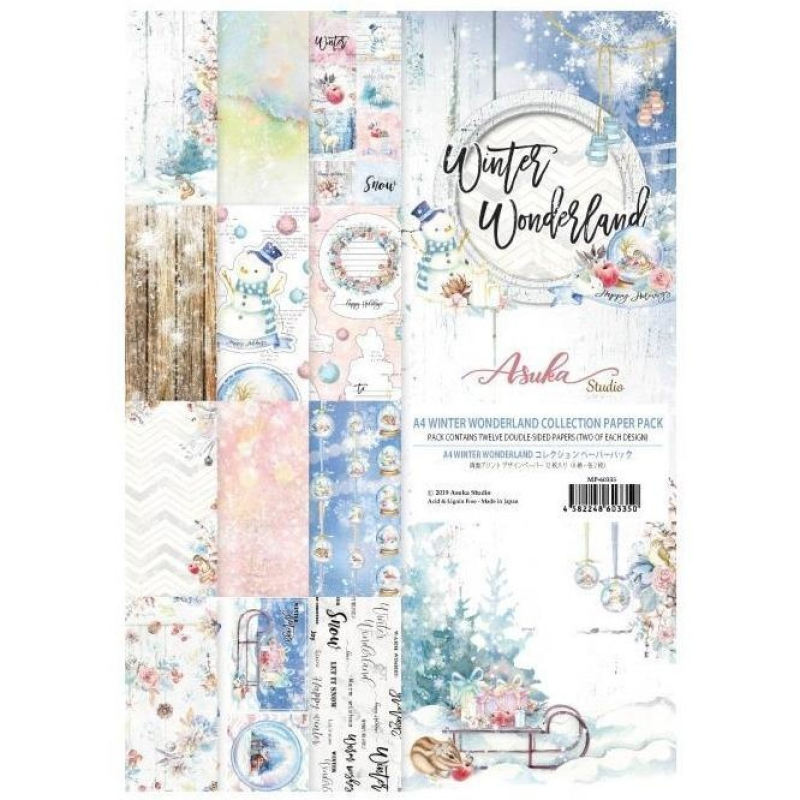Memory Place Winter Wonderland A4 Paper Pack (MP-60335)