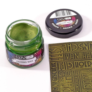 COOSA Crafts • Gilding wax metallic Groen 20ml (COC-006)