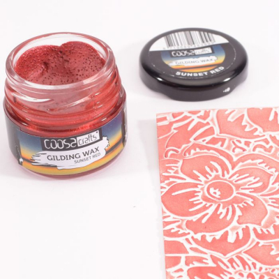 COOSA Crafts • Gilding wax twilight Sunset red (COWR-012)
