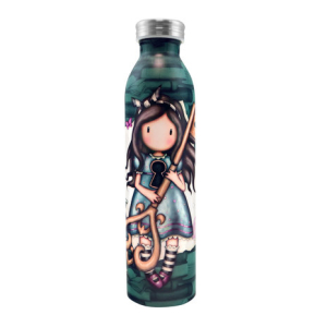 Gorjuss Water Bottle Insulated Metal Curiosity (1103GJ07)