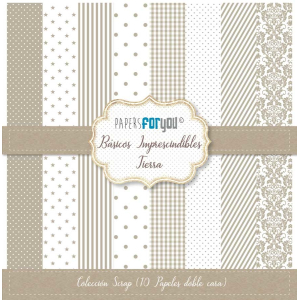 Papers For You Basicos Imprescindibles Tierra Scrap Paper Pack (10pcs) (PFY-3658)