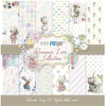 Papers For You Summer Love Scrap Paper Pack (12pcs) (PFY-3053)