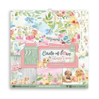 Circle of Love 12x12 Inch Maxi Paper Pack (SBBXLB10)