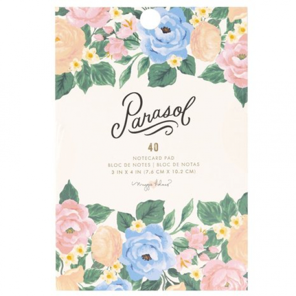 American Crafts Maggie Holmes Parasol 3x4 Inch Notecard Pad (40pcs) (34013908) American Crafts Maggie Holmes Parasol 3x4 Inch Notecard Pad (40pcs) (34013908)