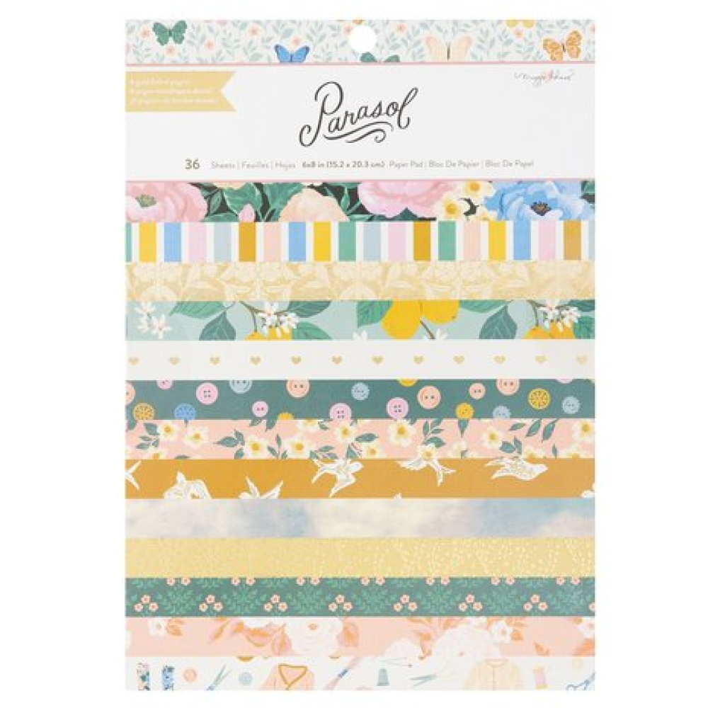 American Crafts Maggie Holmes Parasol 6x8 Inch Paper Pad (34013895)