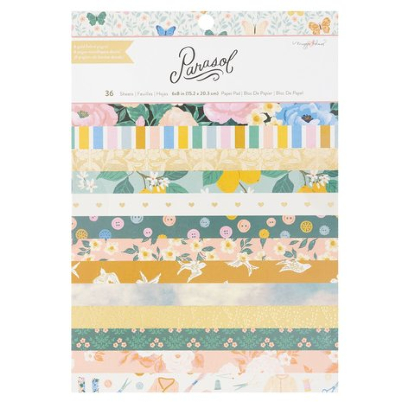 American Crafts Maggie Holmes Parasol 6x8 Inch Paper Pad (34013895)