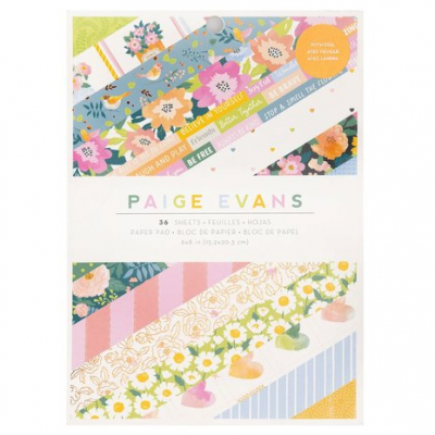 American Crafts Paige Evans Garden Shoppe 6x8 Inch Paper Pad (34013780)