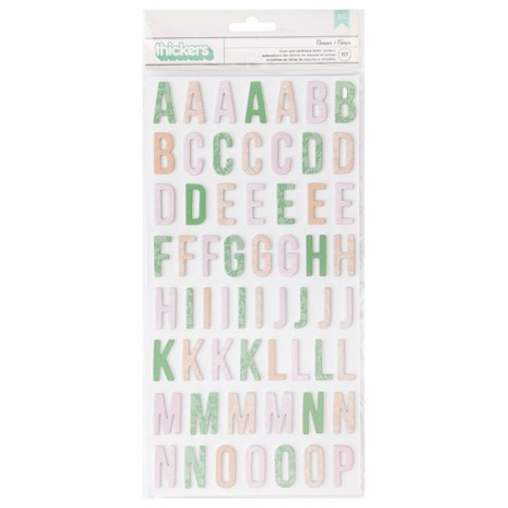 American Crafts Thickers Parasol Amour (117pcs) (34013900)