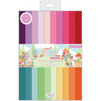 Craft Consortium Let Spring Begin A4 Paper Pad (CCPPAD041C)