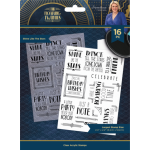 Crafter's Companion The Roaring Twenties Clear Stamp Shine Like the Stars (S-TRT-CA-ST-SLTS)