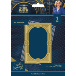 Crafter's Companion The Roaring Twenties Cut & Emboss Folder Art Deco Frame (S-TRT-CEF4-ADFR)