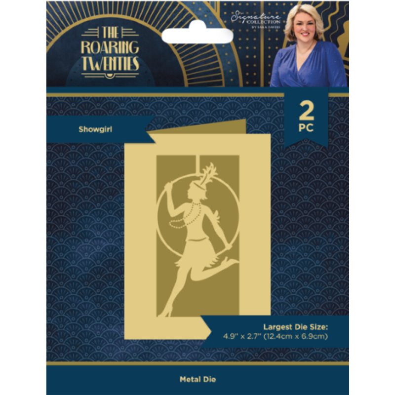 Crafter's Companion The Roaring Twenties Metal Die Showgirl (S-TRT-MD-CAD-SHOW)