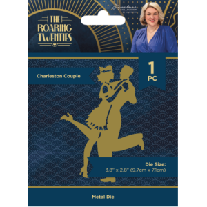 Crafter's Companion The Roaring Twenties Metal Die Charleston Couple (S-TRT-MD-CHCO)